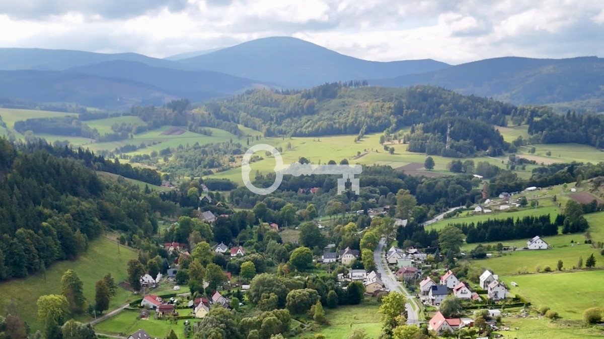 Dwie działki 3534 m² w Szarocinie (blisko Kamiennej Góry) Szarocin  3 534m2 Foto 1