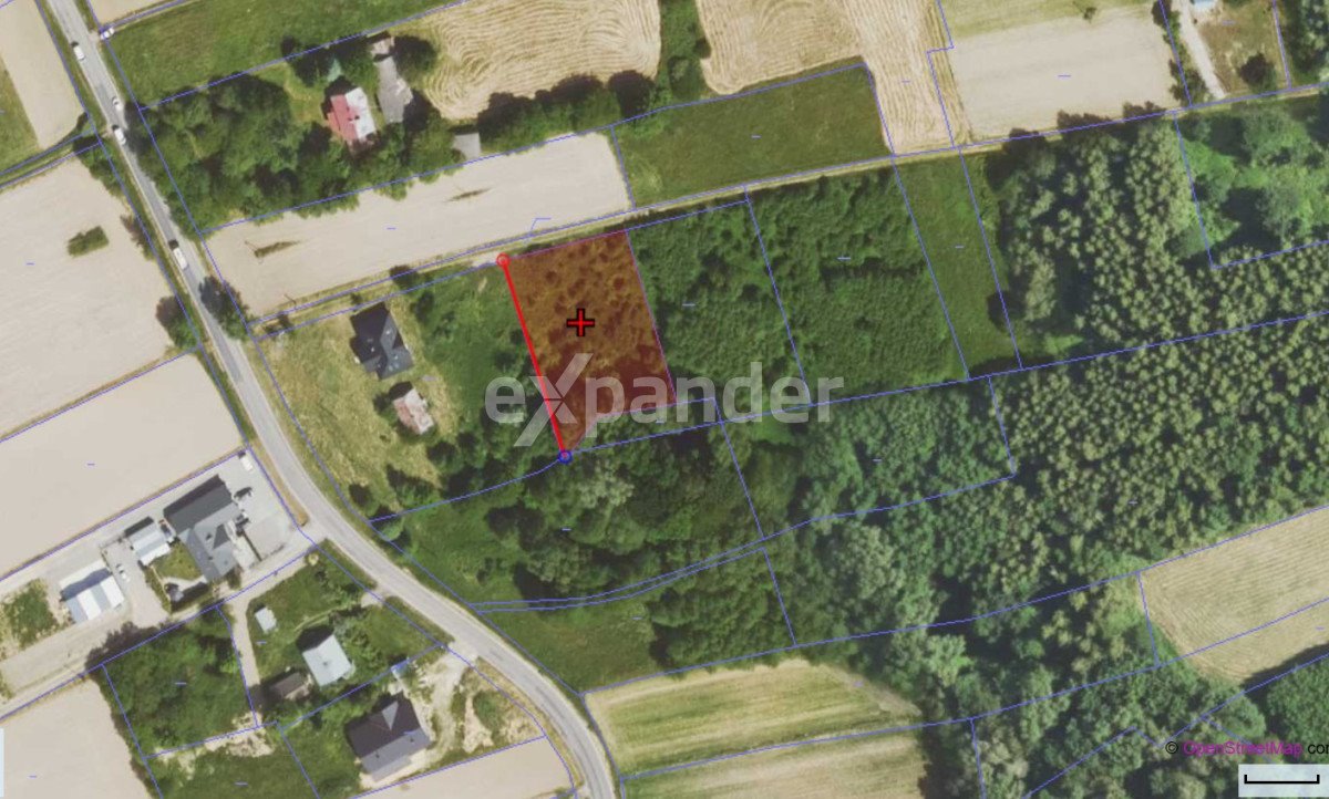 Działka budowlana na sprzedaż Wola Rafałowska  1 769m2 Foto 1