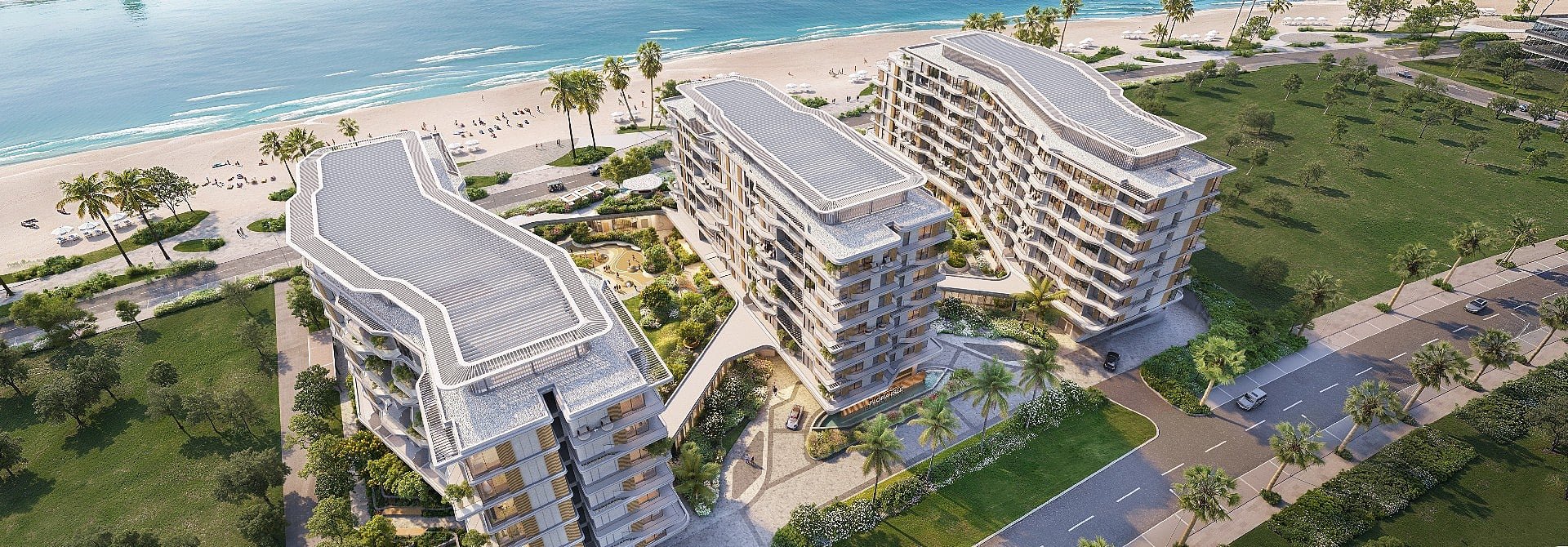 Luksusowy apartament na Dubai Islands z dostępem do plaży Zjednoczone Emiraty Arabskie, Dubai Islands, Dubai Islands, Dubai Islands, Dubaj  163m2 Foto 1