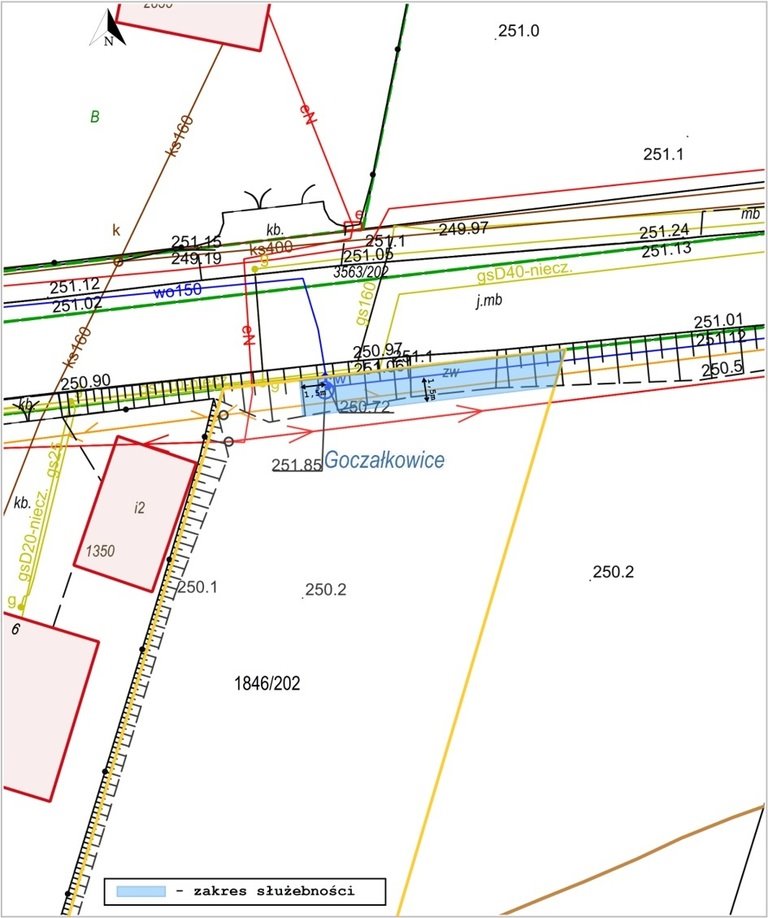 Do sprzedania działka 2 468 m² w Goczałkowicach-Zdroju: Goczałkowice-Zdrój: Polna