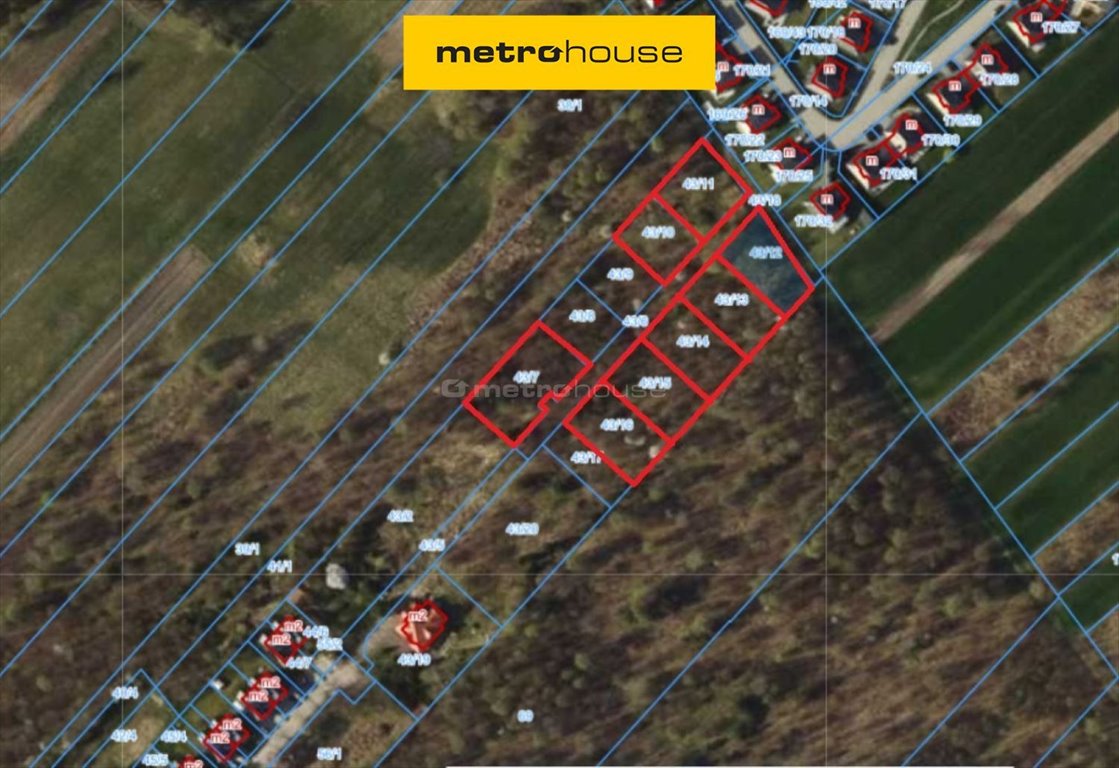 Działka 707 m² z projektem domu wolnostojącego w Łodzi Łódź, Szancera  707m2 Foto 1