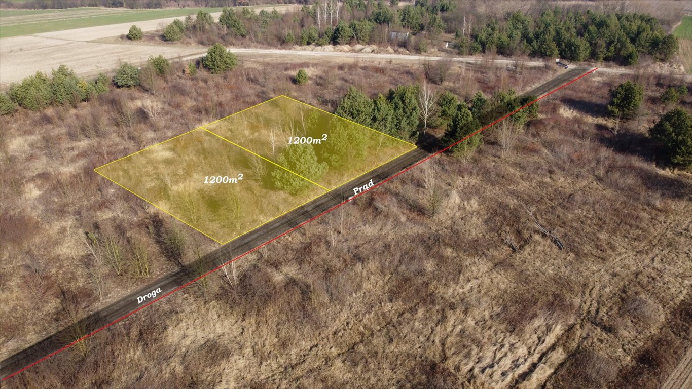 Działka budowlana na sprzedaż Szczypiorno  1 200m2 Foto 1