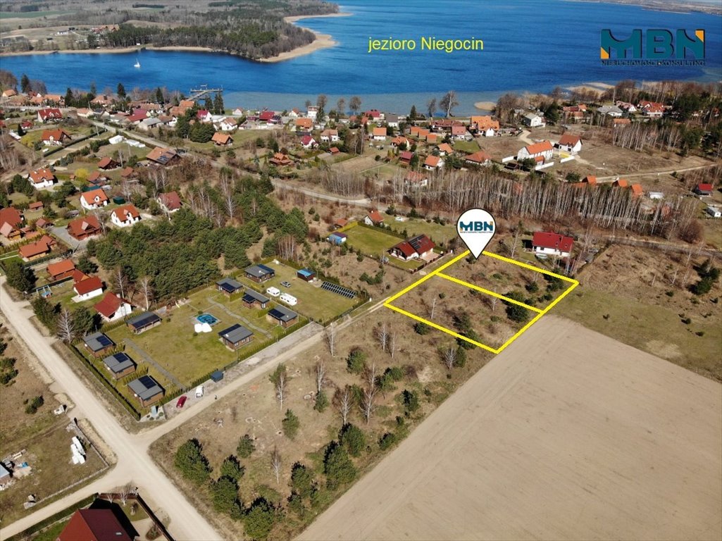 Dwie działki budowlane w Rydzewie, 1207 i 1448 m² Rydzewo, Rydzewo  1 207m2 Foto 1