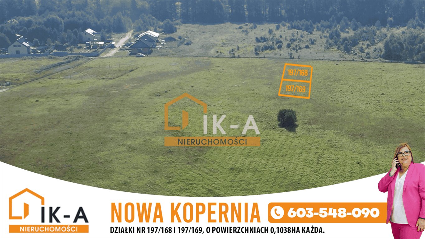 Działka budowlana na sprzedaż Nowa Kopernia, Nowa Kopernia  1 038m2 Foto 3