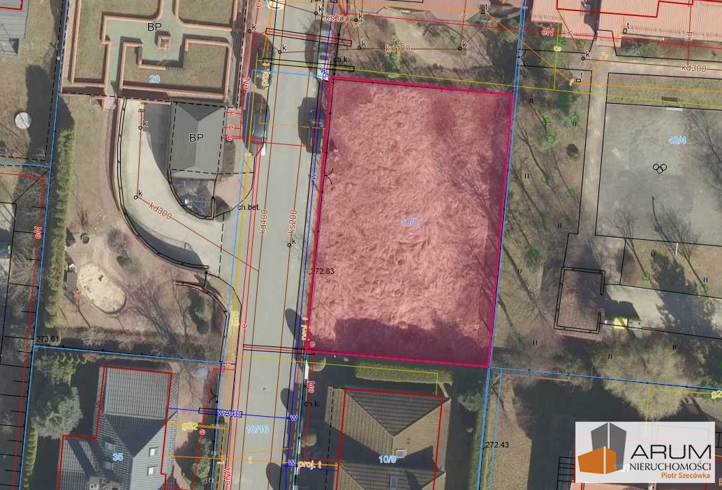 Działka budowlana 451 m² z warunkami zabudowy w Tysiącleciu Częstochowa, Tysiąclecie  451m2 Foto 1