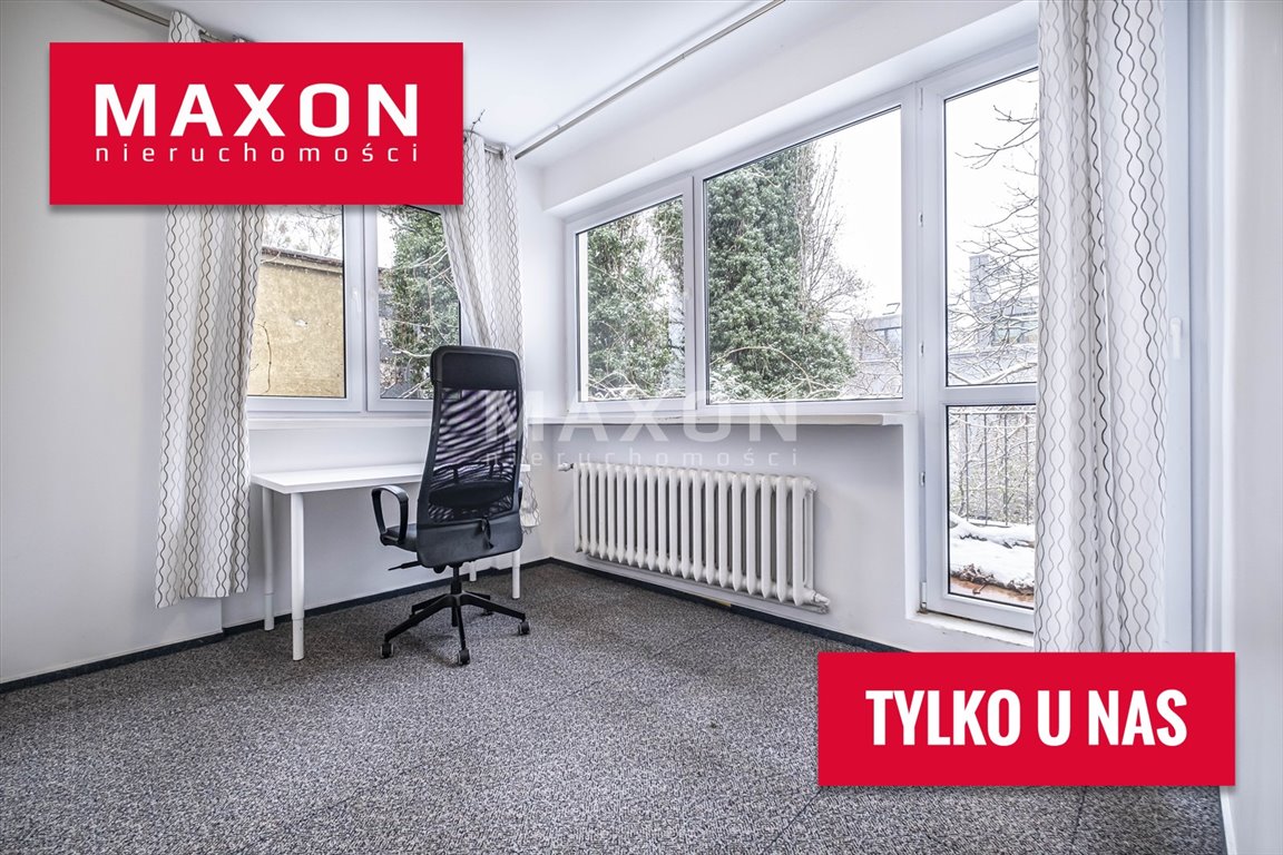 Biuro 56 m2 w willowej okolicy Mokotowa, 3 pokoje, balkony Warszawa, Mokotów, ul. Pilicka  56m2 Foto 1