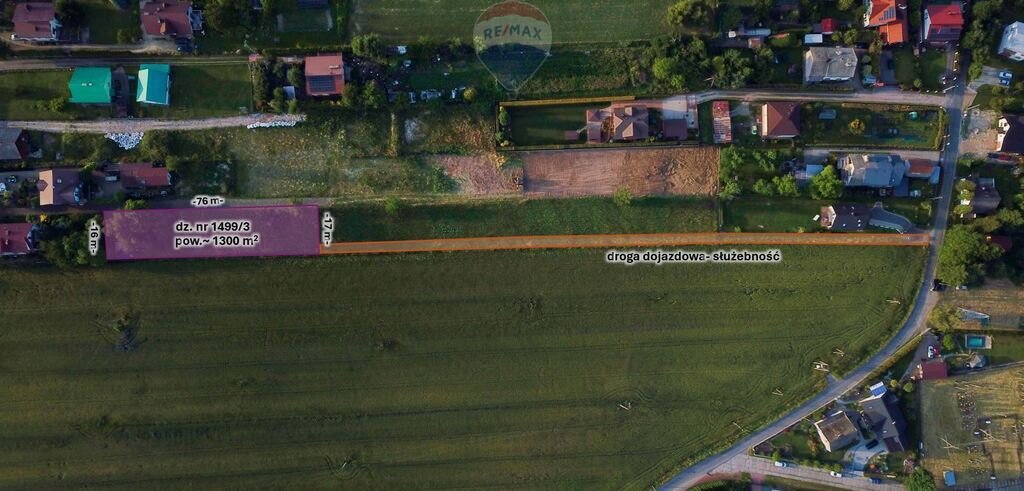 Działka budowlana na sprzedaż Wieliczka, Zielna  1 299m2 Foto 1