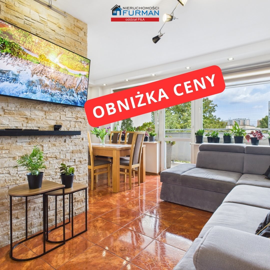 Mieszkanie trzypokojowe na sprzedaż Piła, Zamość  65m2 Foto 1