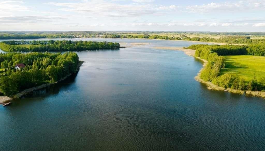 Działka budowlana 906 m² w otoczeniu jezior i lasów Lepaki Wielkie  906m2 Foto 1