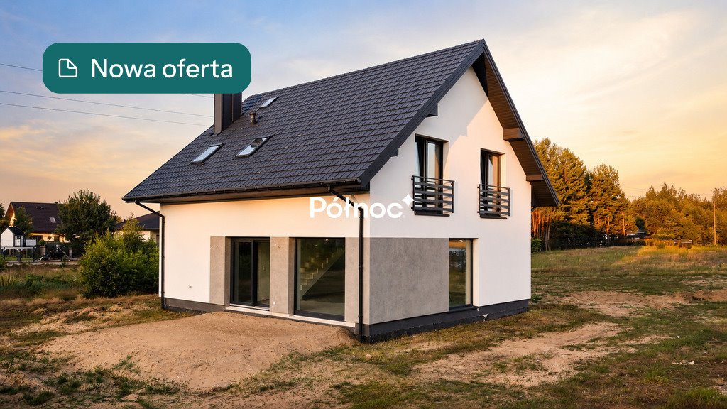 Nowoczesny dom 140 m² z garażem, stan deweloperski polecam Leszczydół-Nowiny, Kokosowa  140m2 Foto 1