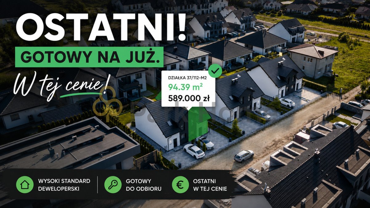 Nowoczesny bliźniak 94 m² z ogrodem, wysoki standard zapraszam Leszno  98m2 Foto 1