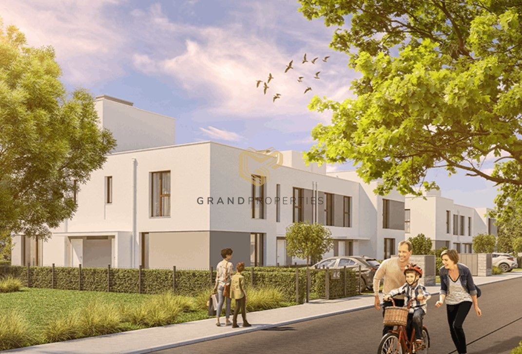 Zapraszam do nowoczesnego domu 109 m² z dużym ogrodem i ekologicznymi rozwiązaniami Falenty Nowe  109m2 Foto 1