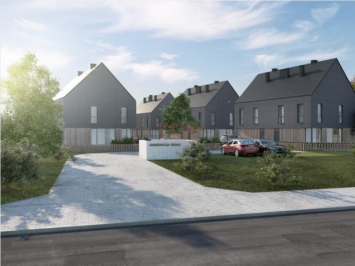 Nowoczesny dom bliźniak z wysokiej jakości materiałów, 131 m2 Wrocław, Krzyki, Opatowice  131m2 Foto 1