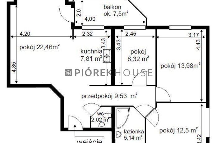 Mieszkanie czteropokojowe  na sprzedaż Warszawa, Ursus, Skorosze, Ryżowa  82m2 Foto 12