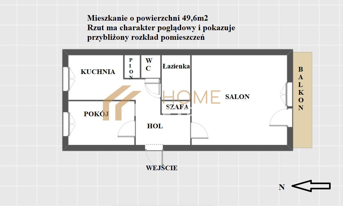 Mieszkanie dwupokojowe na sprzedaż Gdańsk, Chełm, Tytusa Chałubińskiego  50m2 Foto 10