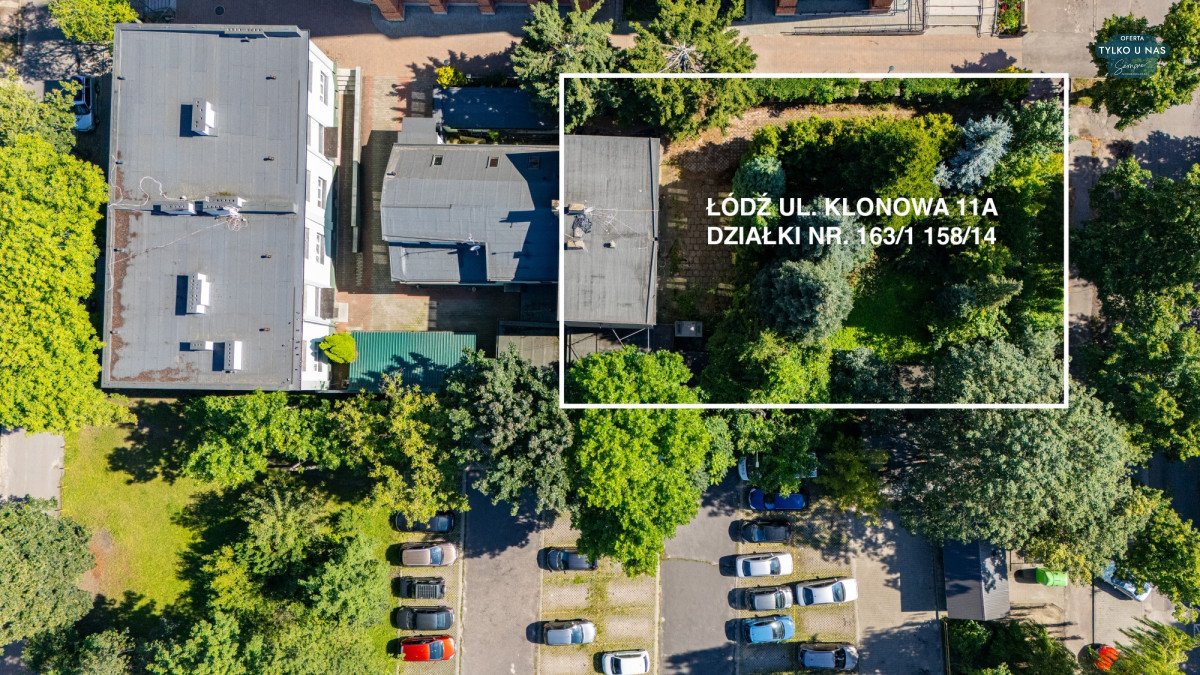 Działka inwestycyjna 857 m² z budynkami w Łodzi - elastyczne zagospodarowanie Łódź, Stare Bałuty, Klonowa  823m2 Foto 1