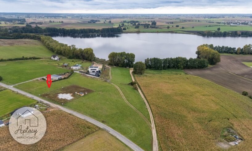 Działka budowlana nad Jeziorem Gąsawskim, 1435 m² Łysinin  1 435m2 Foto 1