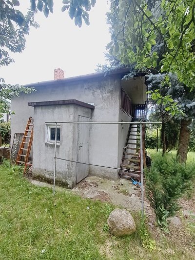 Działka z murowanym domkiem, tarasem i wodą w Kaliszu Kalisz, Szczypiorno  336m2 Foto 1