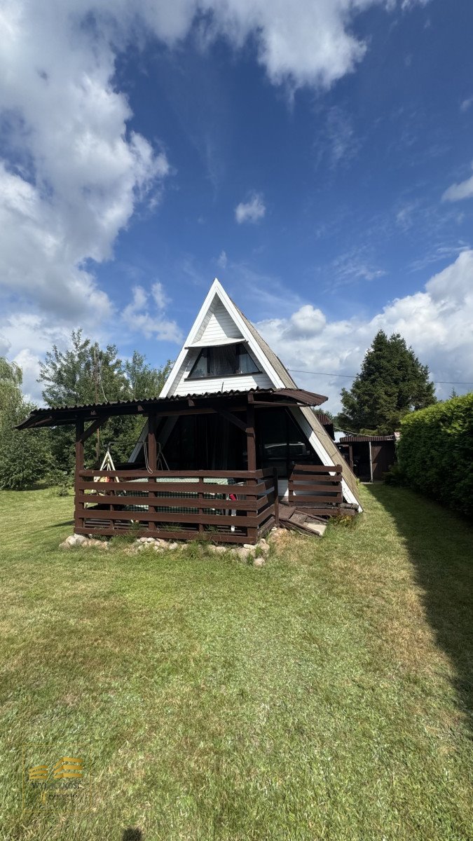 Urokliwy domek nad jeziorem Łukcze z tarasami Rogóźno  50m2 Foto 1