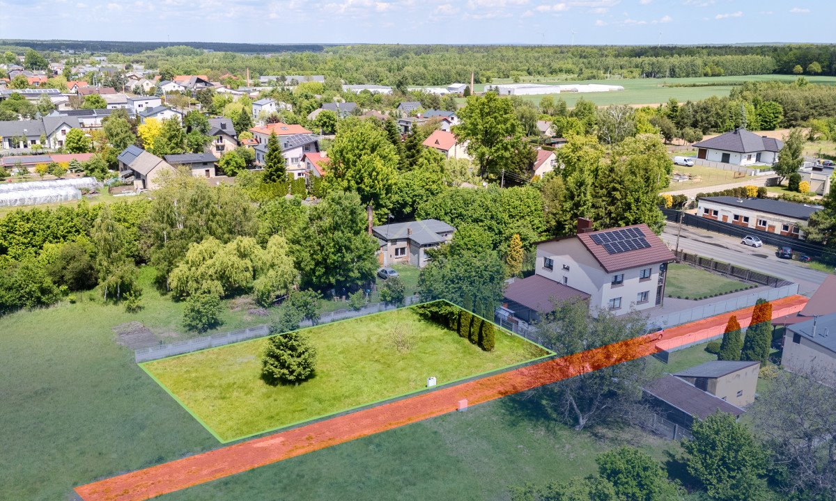 Działka budowlana na sprzedaż Czarny Las, Częstochowska  827m2 Foto 1