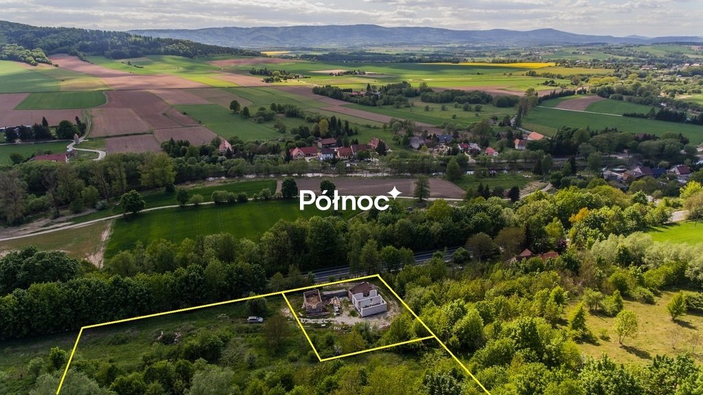 Działka z widokiem na Kotlinę Kłodzką i góry Bystrzyckie Żelazno  10 853m2 Foto 1