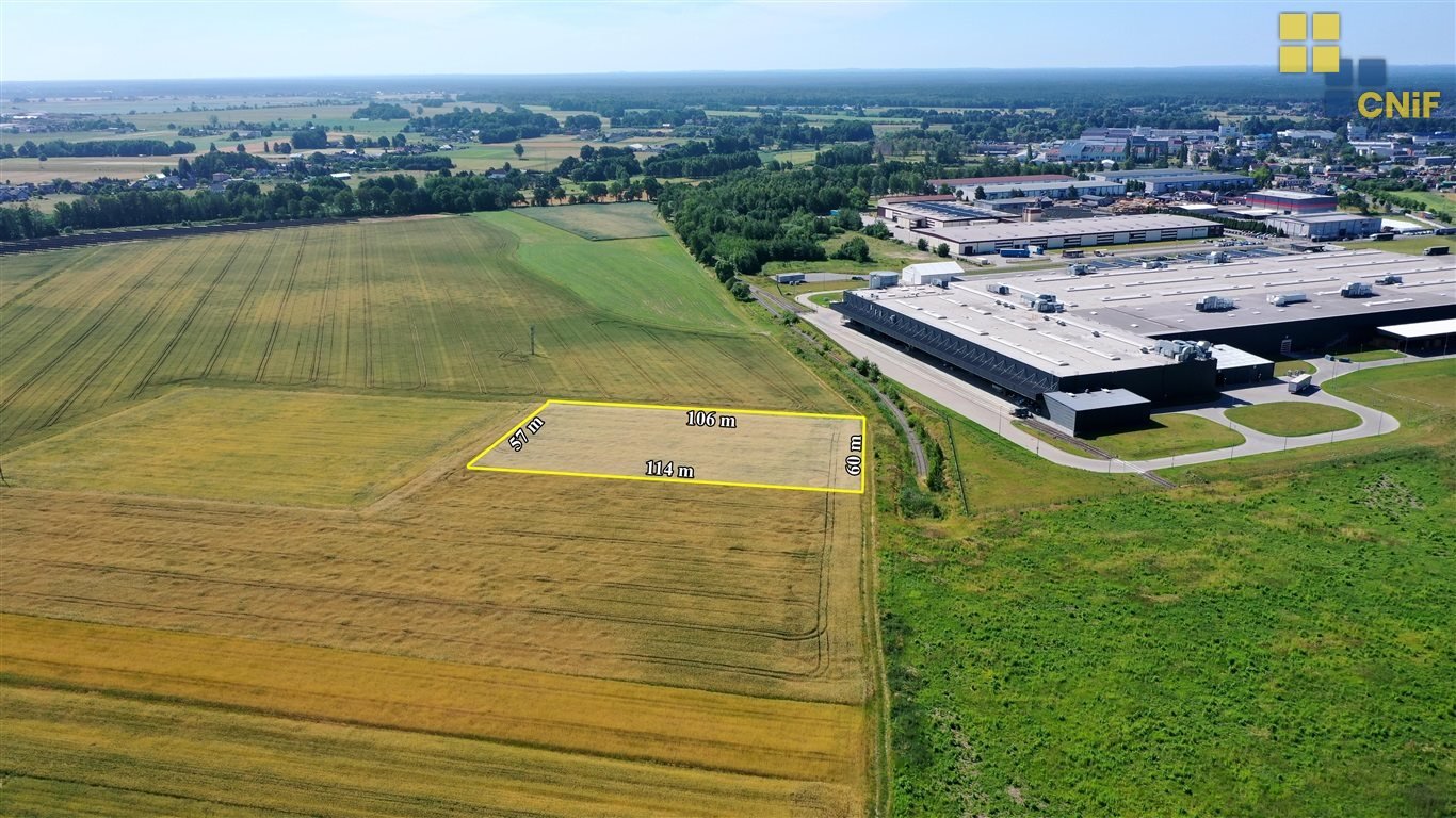 Na sprzedaż działka przemysłowa 6400 m² z bocznicą kolejową Lubliniec  6 400m2 Foto 1