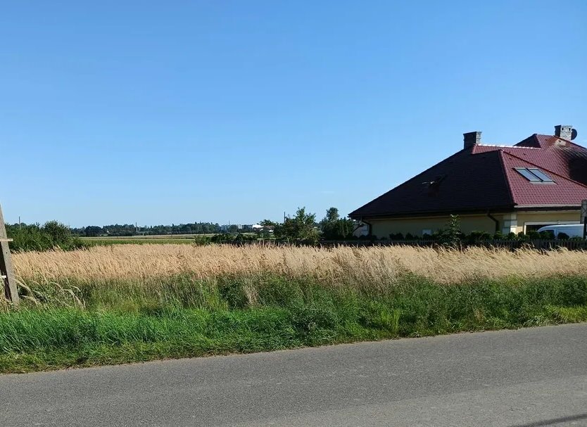 Działka 900 m² pod dom z mediami i asfaltowym dojazdem Pawłówek  900m2 Foto 1