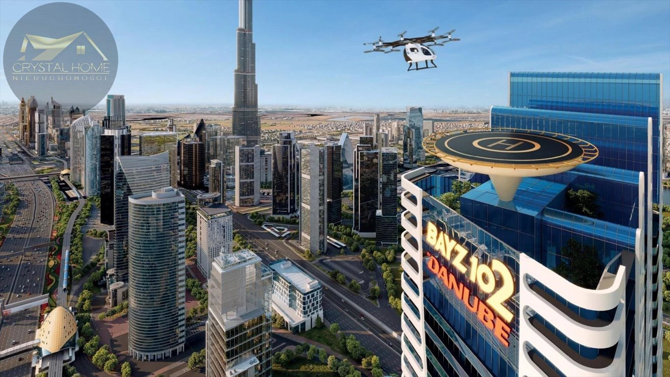 Mieszkanie dwupokojowe na sprzedaż Zjednoczone Emiraty Arabskie, Dubaj  59m2 Foto 2