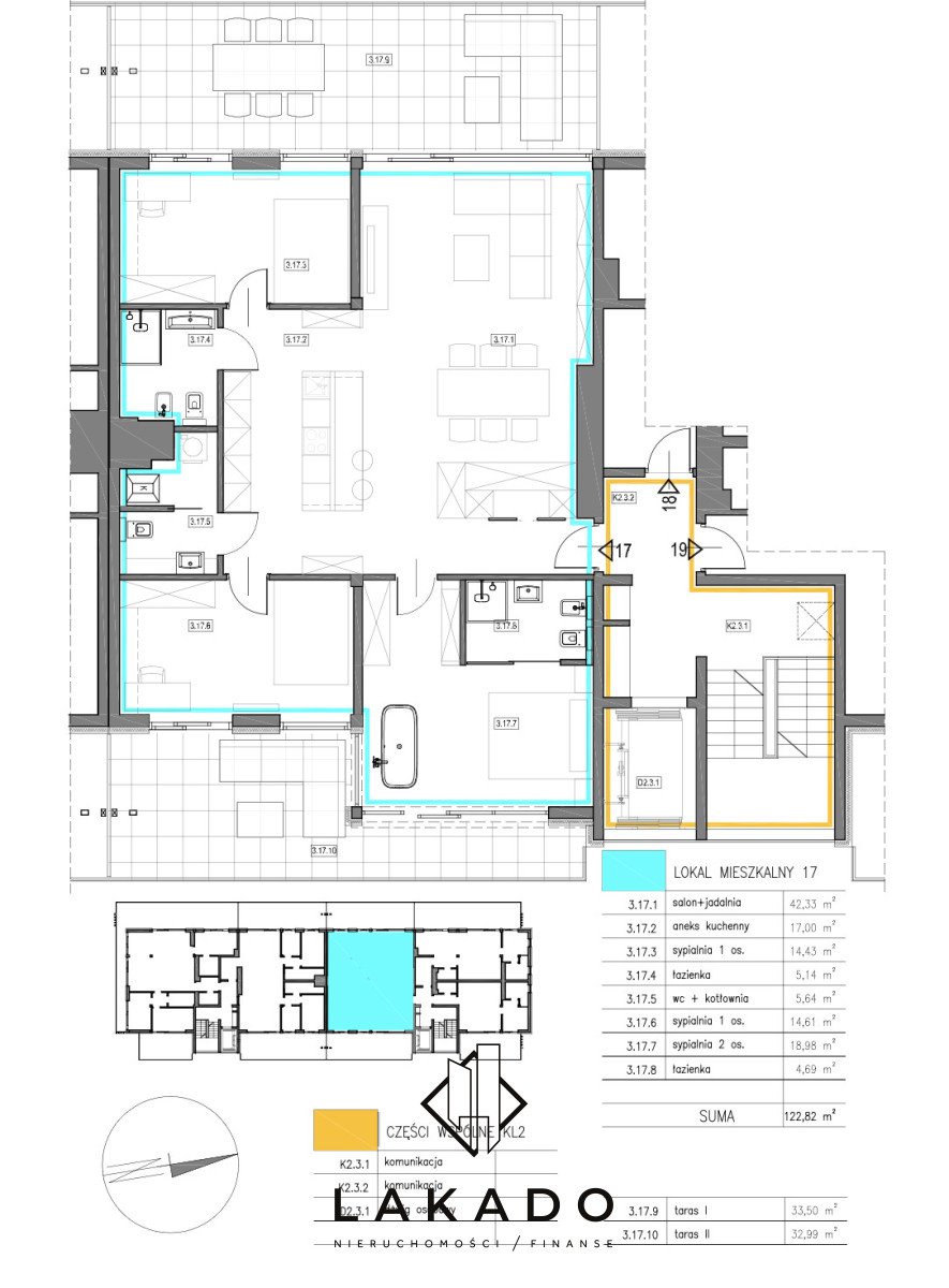 Ekskluzywny apartament 123 m² z tarasem w Woli Justowskiej Kraków, Wola Justowska, Morelowa  123m2 Foto 1