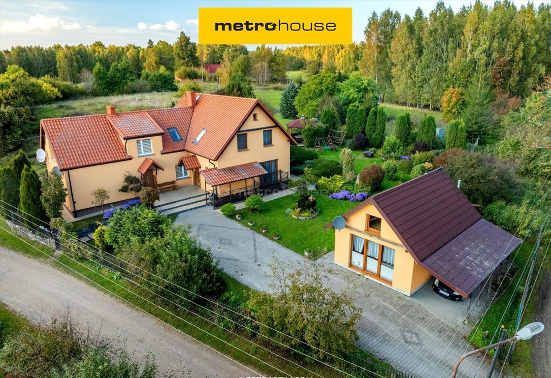 Przestronny dom z gościnnym domek, ogród i staw Zarębiec  235m2 Foto 1