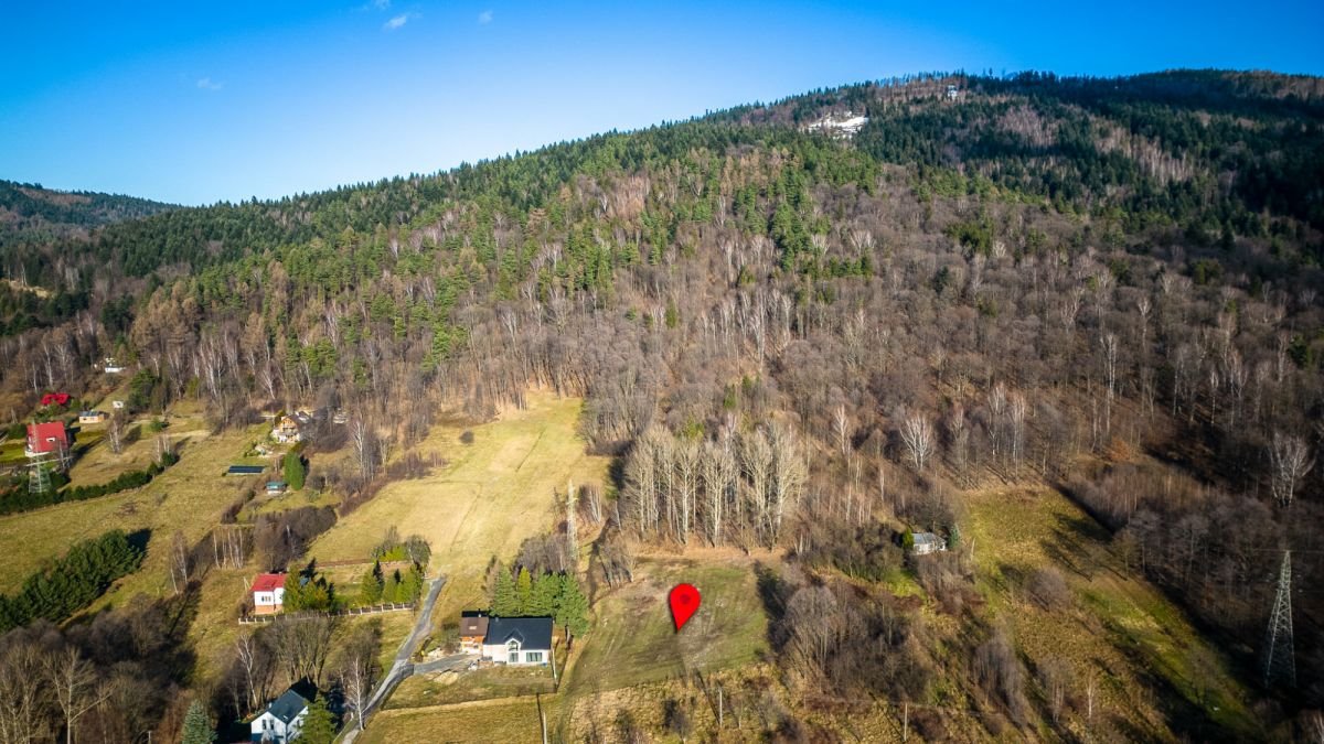 Działka budowlana na sprzedaż Wilkowice, Malinowa  2 478m2 Foto 1