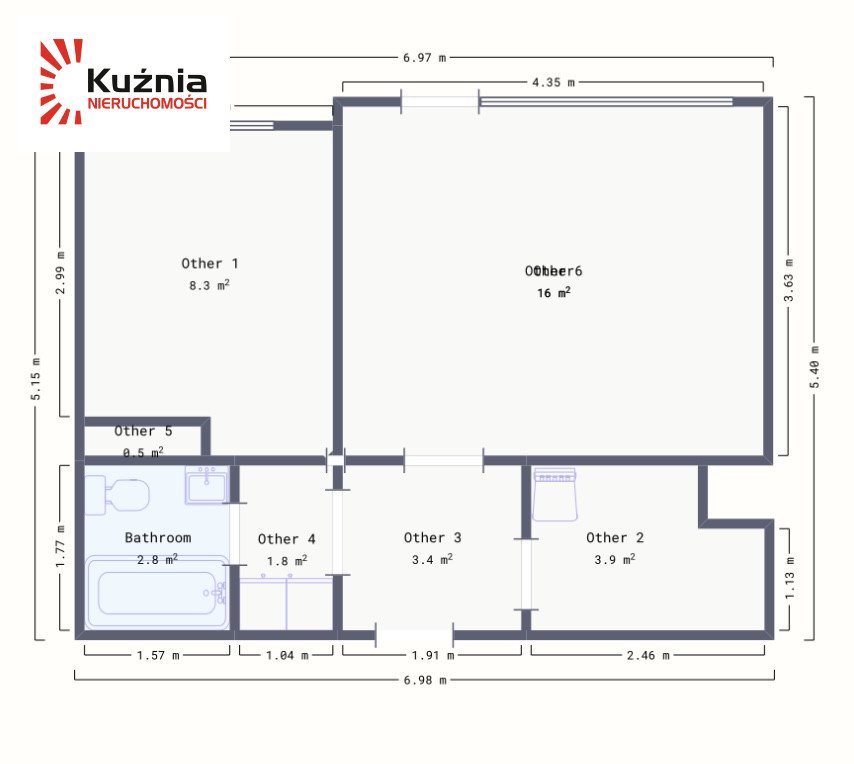 Mieszkanie dwupokojowe na sprzedaż Warszawa, Bielany Chomiczówka, Kwitnąca  35m2 Foto 8
