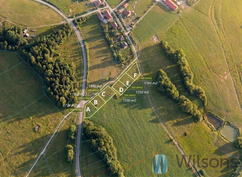 Sprzedam działkę 1550 m² w Osławicy z WZ na dom jednorodzinny Osławica  1 550m2 Foto 1