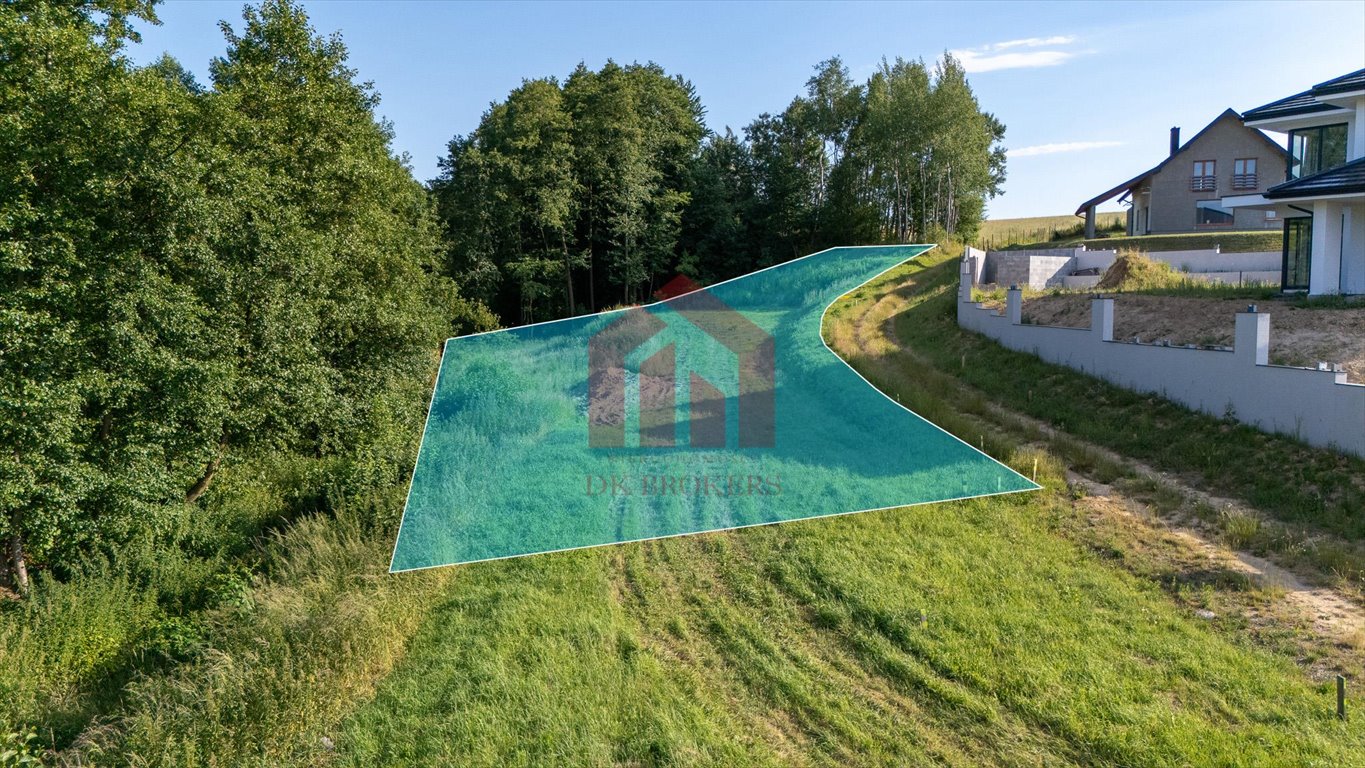 Działka budowlana 2280 m² w Ropczycach, las, media, dojazd asfalt Ropczyce, Ogrodnicza  2 280m2 Foto 1