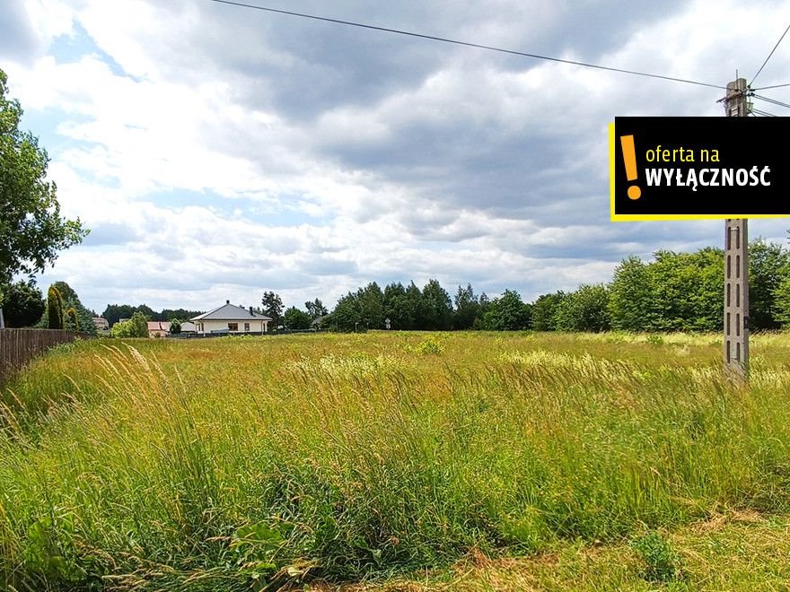 Zapraszam do zakupu działki 1650 m² pod Końskimi - media, cisza Pomyków  1 650m2 Foto 1