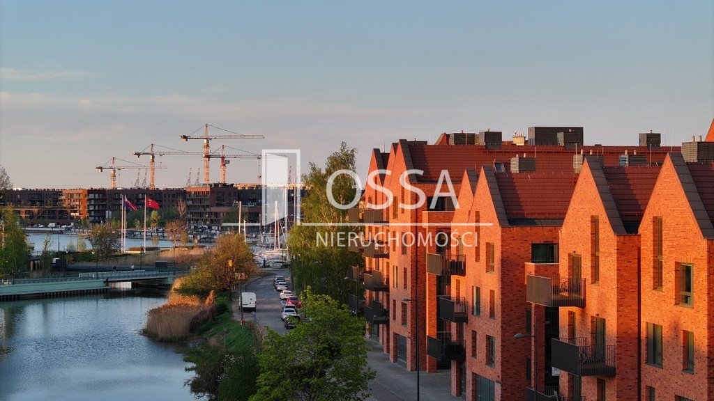 Luksusowy apartament z panoramicznym widokiem na rzekę i Stare Miasto Gdańsk, Śródmieście, Angielska Grobla  104m2 Foto 1