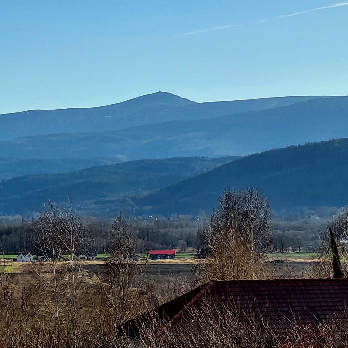 Działka budowlana z widokiem na Karkonosze, 1482 m² Wojcieszyce  1 482m2 Foto 1