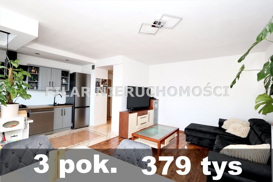 Mieszkanie trzypokojowe na sprzedaż Lubin, Ustronie  64m2 Foto 1