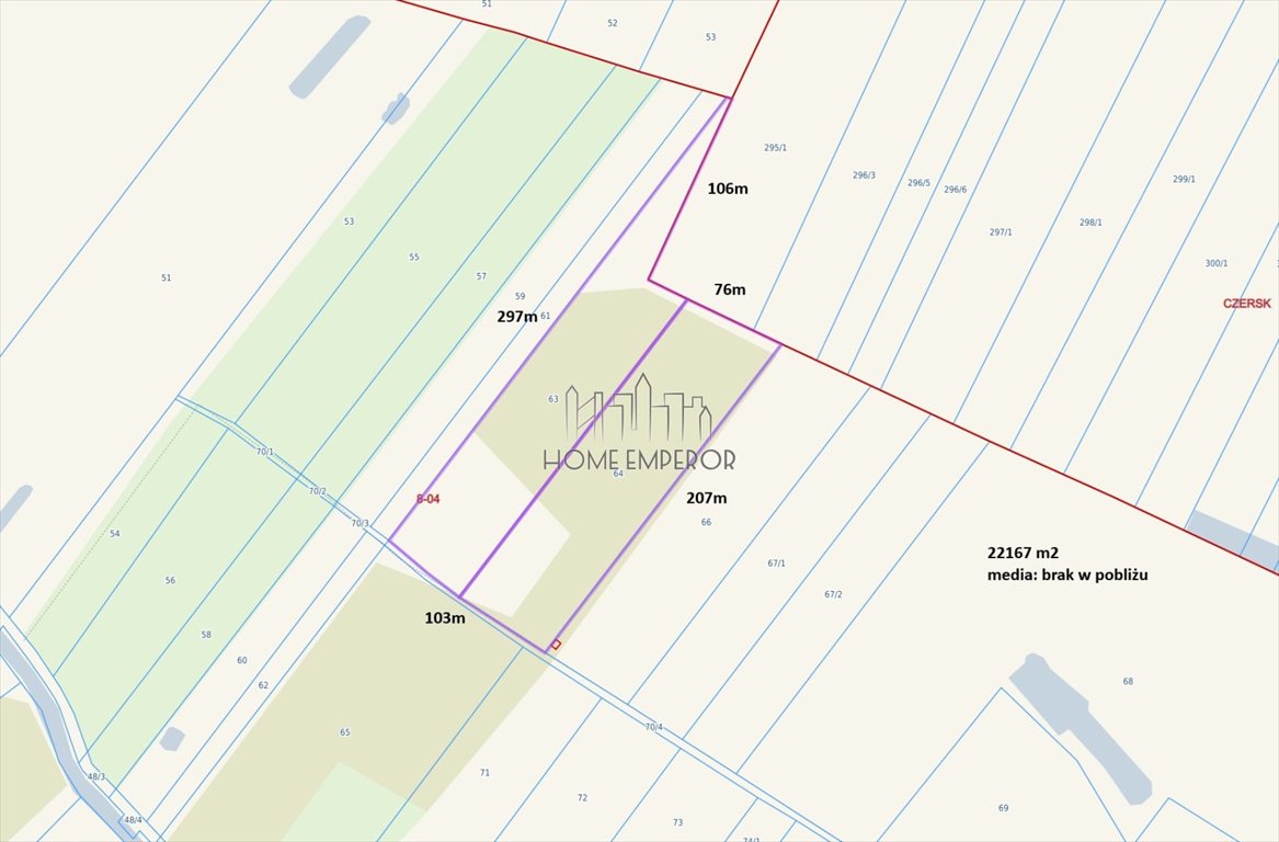 Działka pod zabudowę 22 167 m² w Górze Kalwarii - brak planu Góra Kalwaria  22 167m2 Foto 1