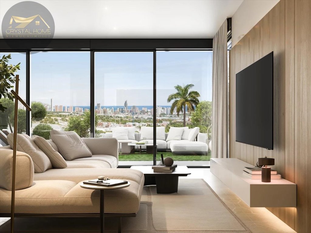 Luksusowe apartamenty z widokiem na morze w Finestrat Hiszpania, Finestrat  111m2 Foto 1