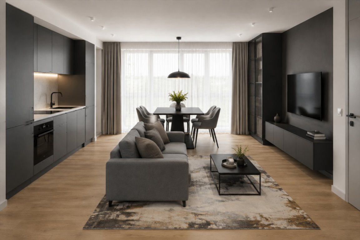 Do sprzedania przestronne 3-pokojowe mieszkanie 60,34 m² w Poznaniu Poznań, Naramowice, Naramowicka  60m2 Foto 1