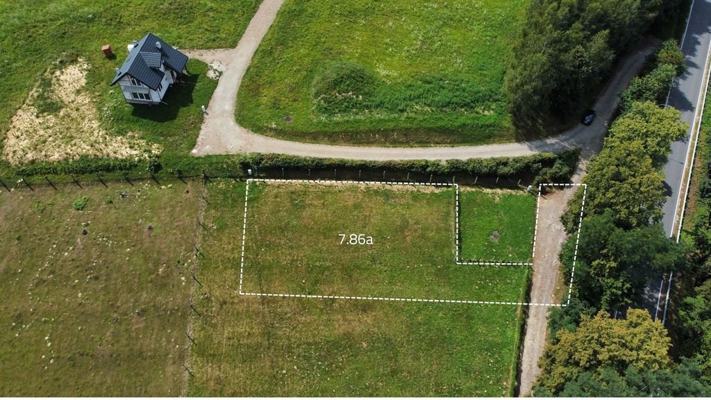 Działka budowlana z mediami i widokiem w Korczynie Korczyna  786m2 Foto 1