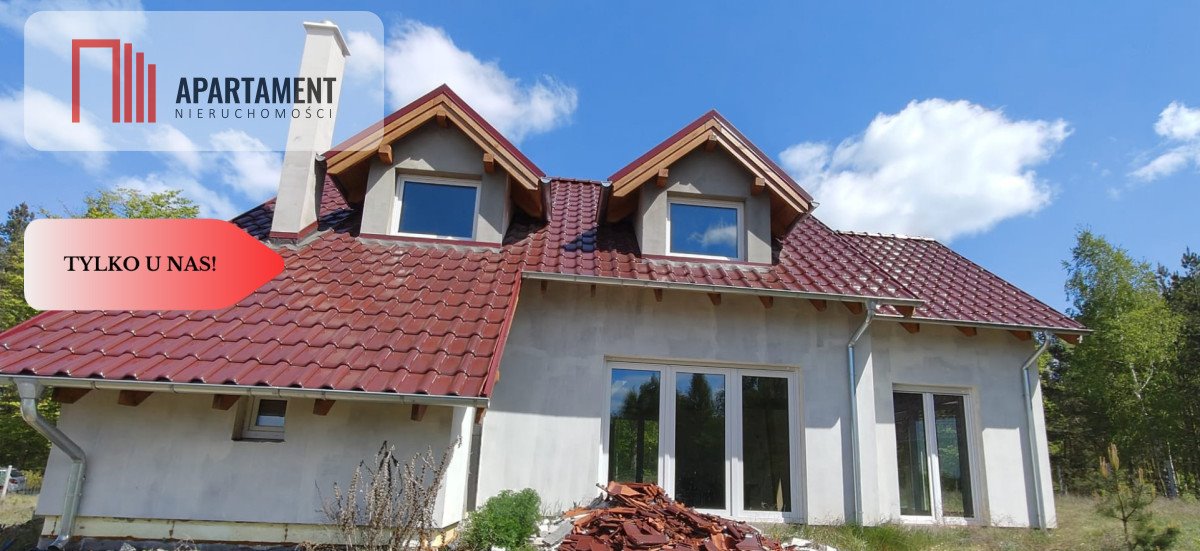 Dom w budowie z dużą działką i lasem – Jeleń Jeleń  140m2 Foto 1