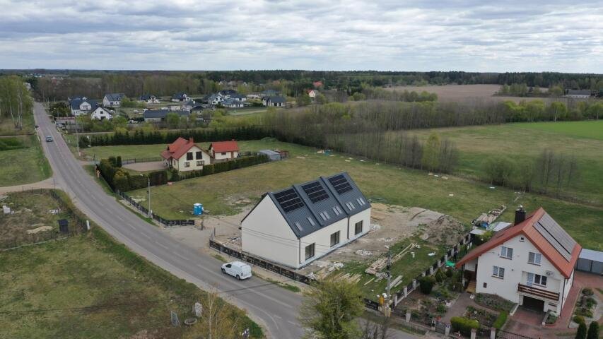 Nowoczesny dom 134 m2 z garażem i ogrzewaniem podłogowym Czarnowiec, Turkusowa  134m2 Foto 1