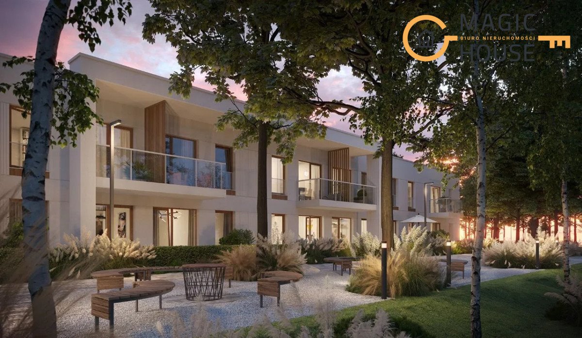 Apartament z ogródkiem i tarasem w Pino Resort Gdańsk Gdańsk, Sobieszewo, Turystyczna  45m2 Foto 1