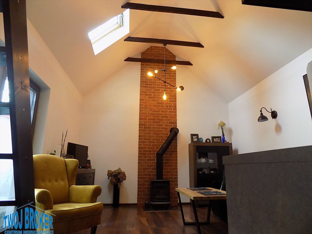 Nowoczesny domek 30 m² z antresolą i kominkiem na Przymorzu Gdańsk, Przymorze  30m2 Foto 1