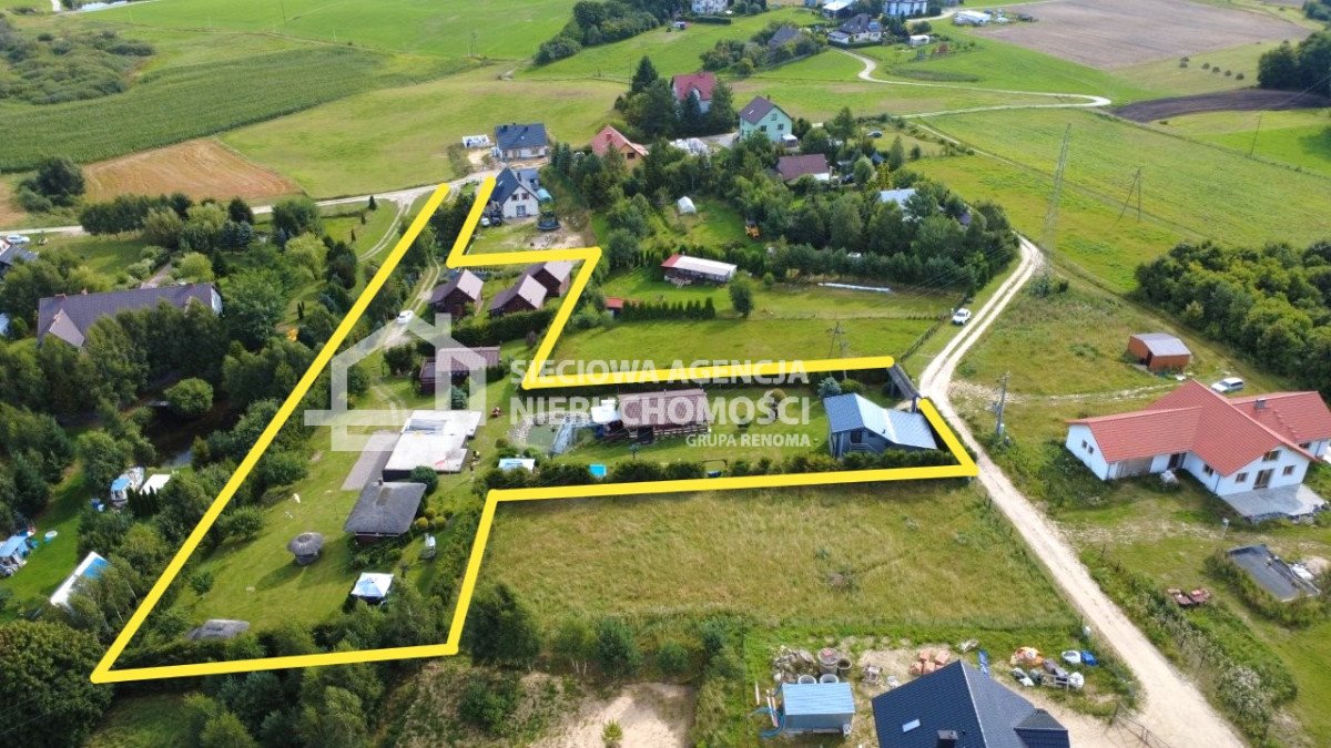 Kompleksowa posiadłość z bazą noclegową (243 m²) i domkami w Sławkach Somonino  350m2 Foto 1