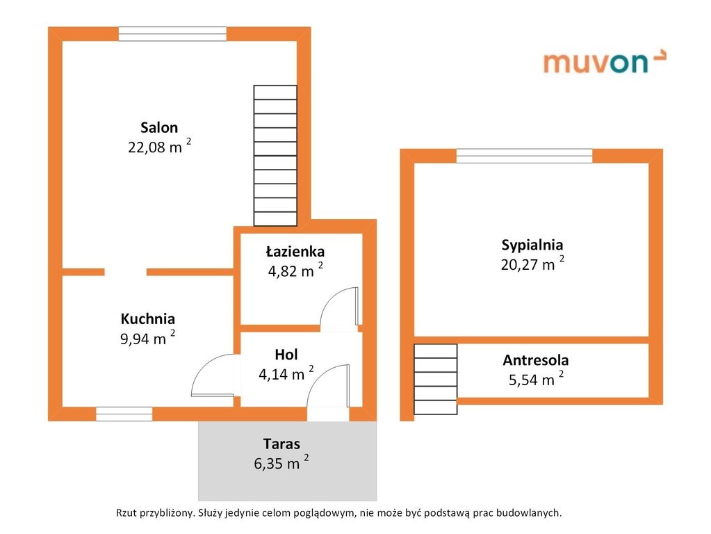 Mieszkanie dwupokojowe na sprzedaż Głażewo  68m2 Foto 11