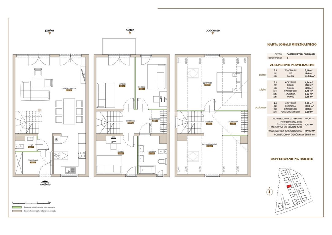 Mieszkanie na sprzedaż Kraków, Nowa Huta, gen. Michała Karaszewicza-Tokarzewskiego  128m2 Foto 1