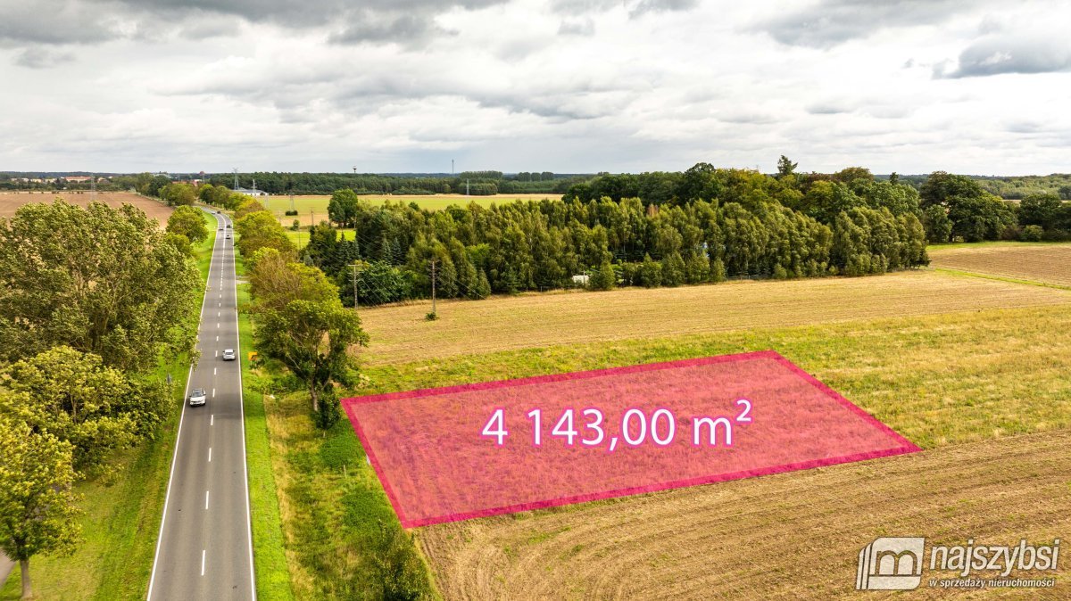 Zapraszam do zakupu działki inwestycyjnej 4143 m² przy S6 Nowogard  4 143m2 Foto 1